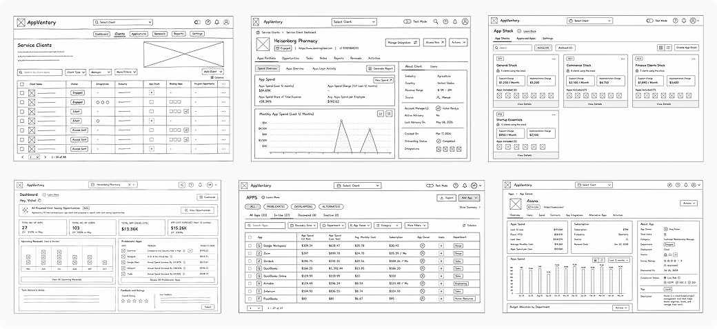 Wireframes